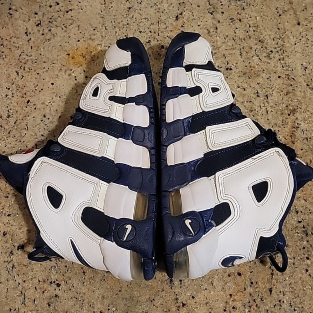 Nike Air More Uptempo Olympic GS Boys Size 4.5